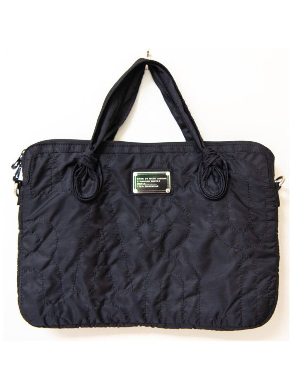 Mark by Marc Jacobs Black Nylon Laptop Bag